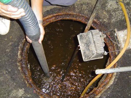 南部隔油池清理